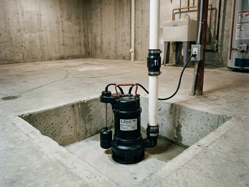 Sump Pump Installation Plumber in Hoffman, MN